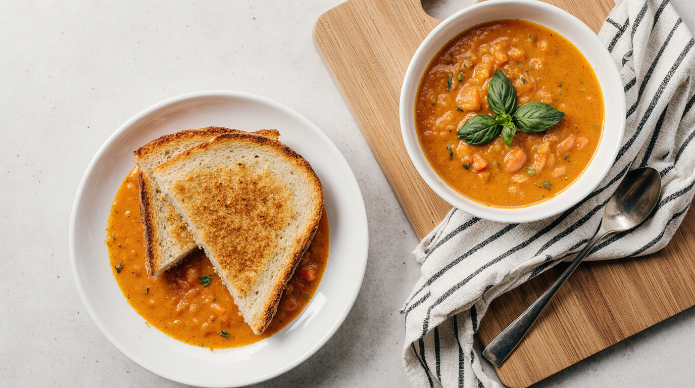 Grilled Cheese & Tomato Soup Combo