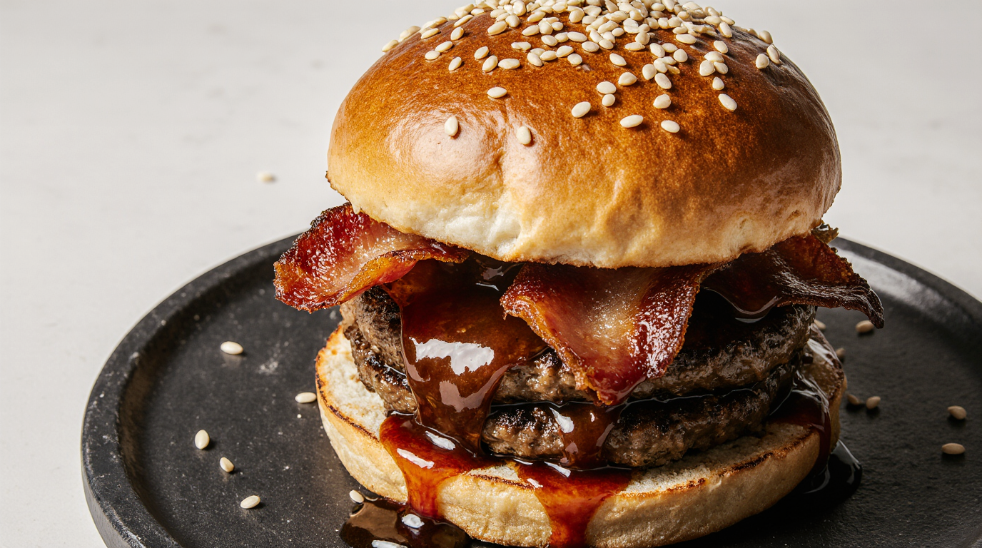 Double Bacon Burger