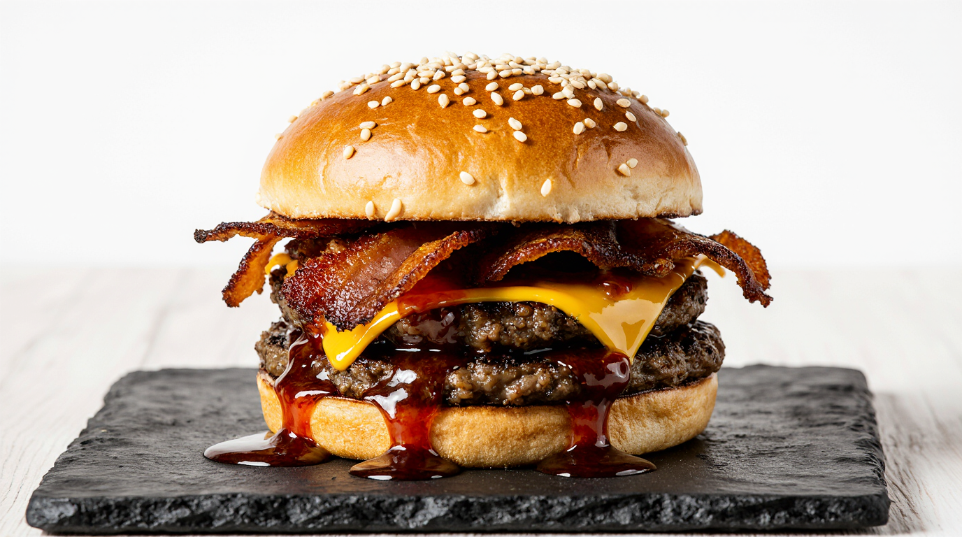 Double Bacon Burger
